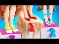 Download Lagu KORT HAAR VERSUS LANG HAAR VERSUS GIGA LANG HAAR || Meidenproblemen! Coole haartips van 123 GO!
