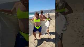 He didn't let go of my hand! 🤯