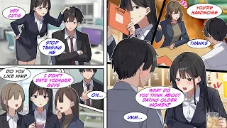 [Manga Dub] My gorgeous, unshakably cool senpai teased me endlessly about not having a girlfriend