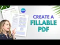 How to Make a Fillable PDF Digital Planner in Canva Free Easy