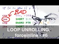 Loop unrolling constant propagation Handmade C decoder speedup part 6