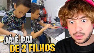 ELE É PAI NA ADOLESCÊNCIA E JÁ TEM 2 FILHOS