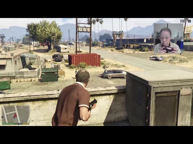 GTA5 おばあちゃんのミッション - トレバー・フィリップス工業