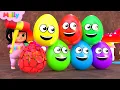 Lagu Melly Explores Colorful Surprise Eggs | Yes Yes Playground Song | Melly Nursery Rhymes \u0026 Kids Songs
