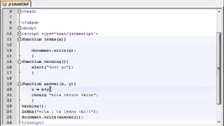 06 javascript tutorial in bangla concept of function part 2
