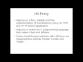 HAproxy configuration and Load balancing