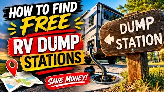 How to Find FREE RV Dump Stations