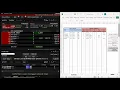 How to do algorithmic trading on Interactive Brokers TWS using Excel