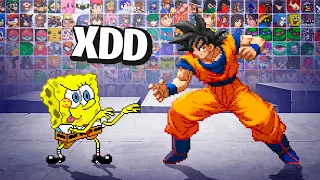 le PUSIMOS MUCHOS MODS a un JUEGO de PELEAS XD