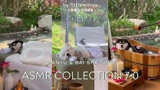 【ASMR Compilation 7.0】Manyu & Bai | Relaxing Immersive SPA Surrounded by Nature