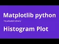 Histogram Plot - How to Create Histogram plot in Python using Matplotlib
