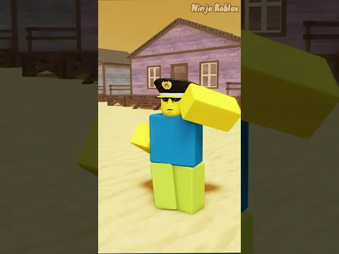 Video Thumbnail: When they forget noob in town ☠️ PT8 - Roblox Dead Rails #robloxanimation