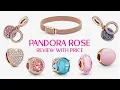 Pandora Rose Gold Collection Review Prices for bracelets with charms Pandora Rose in April 2021