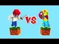 Battle it out in the one-block Skyblock world Minecraft
