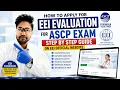 EEI Evaluation Step-by-Step for ASCP Certification Complete EEI Website Guide 2026