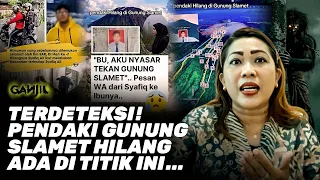 paranormal ini kontak batin temukan titik syafiq pendaki yang hilang di gunung slamet