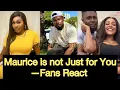 Lagu JE MOET HET RUSTIGER AAN DOEN OF JE TERUGTREKKEN, MAURICE SAM IS NIET VOOR ÉÉN VROUW – REAGEREN F...