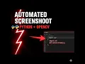 How I Automated Screenshot Extraction with Python OpenCV Step-by-Step