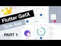 Flutter GetX Task Todo App Tutorial App from Scratch Part 1