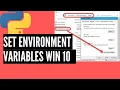 How to set environment variable Windows 10