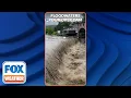 Floodwaters Pour Over Dam In Vermont