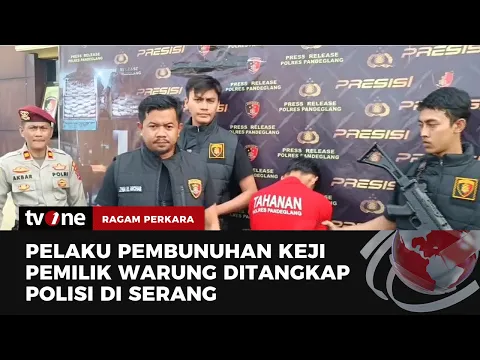 Pembunuh Pemilik Warung di Pandeglang Berhasil Ditangkap