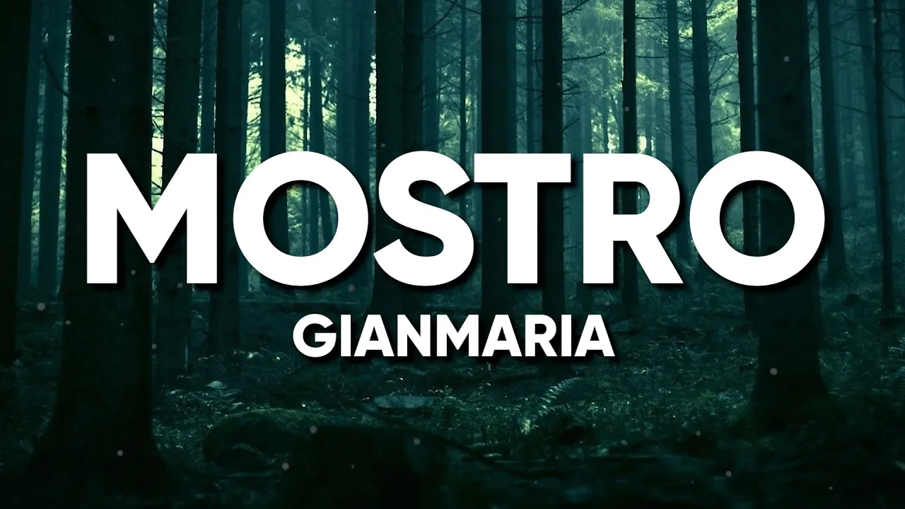gIANMARIA - MOSTRO (Testo/Lyrics) - Sanremo 2023