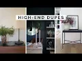 CB2 VS THRIFT STORE DIY HIGH END HOME DECOR THRIFTED DUPES ON A BUDGET