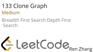 Leetcode 133 Clone Graph