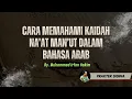 Download Lagu Belajar Menjelaskan Kaidah Naat manut by Muhammad Irfan Hakim