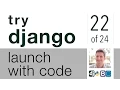 Try Django - Launch with Code