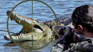 Download Best hunting African Nile crocodiles with guns MP3