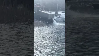 Trout stocking Summit Lake Greenbrier County West Virginia