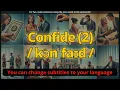 Confide meaning 2 with 5 examples