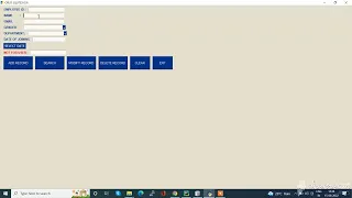 CRUD SQLITE3 GUI