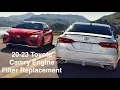 2018-2023 Toyota Camry Engine Air Filter Replacement How To