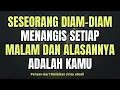 Download Lagu Seseorang diam-diam menangis setiap malam dan alasannya adalah kamu…PESAN DARI  PARA MALAIKAT