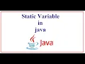 how Static Variable is executed in java in Hindi Urdu with memory diagram completely