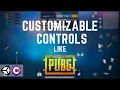 How to make Customizable Control UI Like PUBG unity tutorial