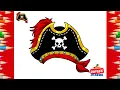 How to Draw a Pirate Hat Pirate Stuff Drawing