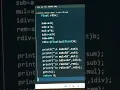 Arithmetic operator in C Programming