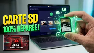 Comment réparer un fichier corrompu sur une carte SD ? Photos, vidéos et documents