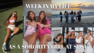 SORORITY WORK WEEK AT SDSU year 2 greek life at sdsu moving into my first apartment