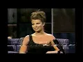 Yasmine Bleeth on Late Night September 17 1997