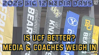 Big 12 Media Day Recap Is UCF Better Media Coaches Weigh In