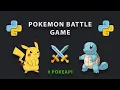 I Built a Pokemon Battle Game in Under 100 Lines of Python and you can too