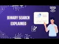 Binary Search Explained in 5 Minutes Java Coding for Beginners
