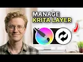 How to Manage Krita Layer - Step by Step 2026