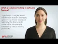What is Mutation Testing in Software Testing