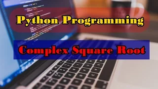 Python Program to Find the Complex Square Root CMATH Module Python Programming Examples